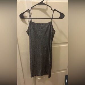 Elegant Gray Women's Dress